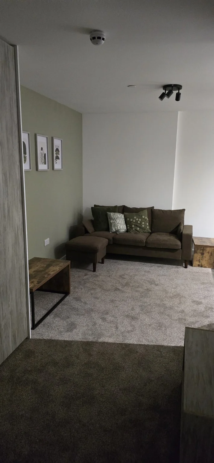 Completed furnished studio lounge space